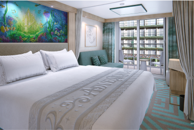 ベランダ客室の内装