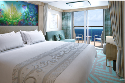 海側客室の内装