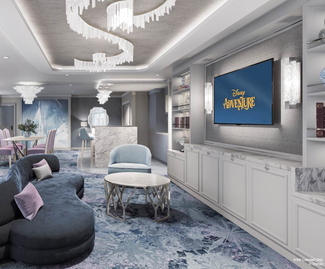 コンシェルジュ・スイートの内装